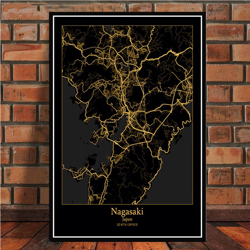 Poster Cetak Amsterdam Tokyo B - Home Barcelona ulasan dan harga