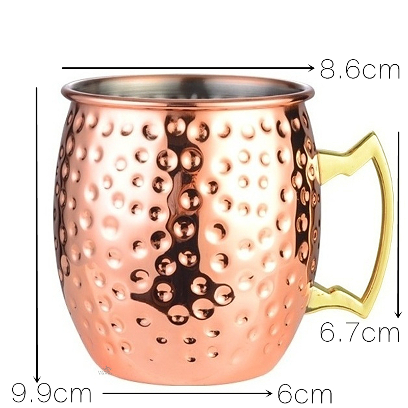 1 buah 550ml Mug tembaga Mosko - Mule Copper Mug ulasan dan harga
