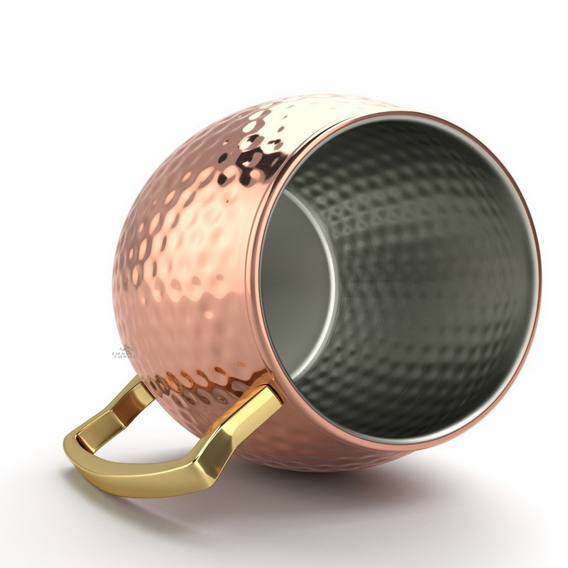 1 buah 550ml Mug tembaga Mosko - Mule Copper Mug ulasan dan harga