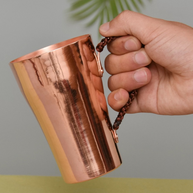 Mug Susu Bir Tembaga Murni Bua - Mule Copper Mug ulasan dan harga