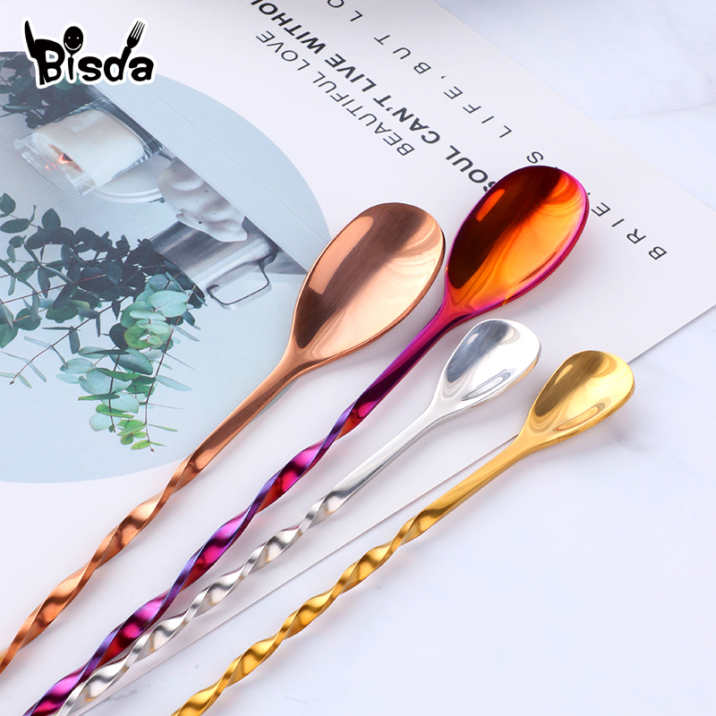 Sendok Bar koktail dengan garp - Bar Spoon Twisted ulasan dan harga