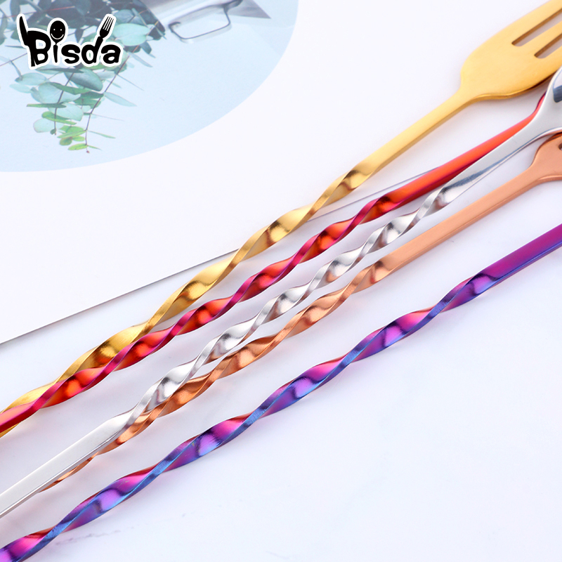 Sendok Bar koktail dengan garp - Bar Spoon Twisted ulasan dan harga