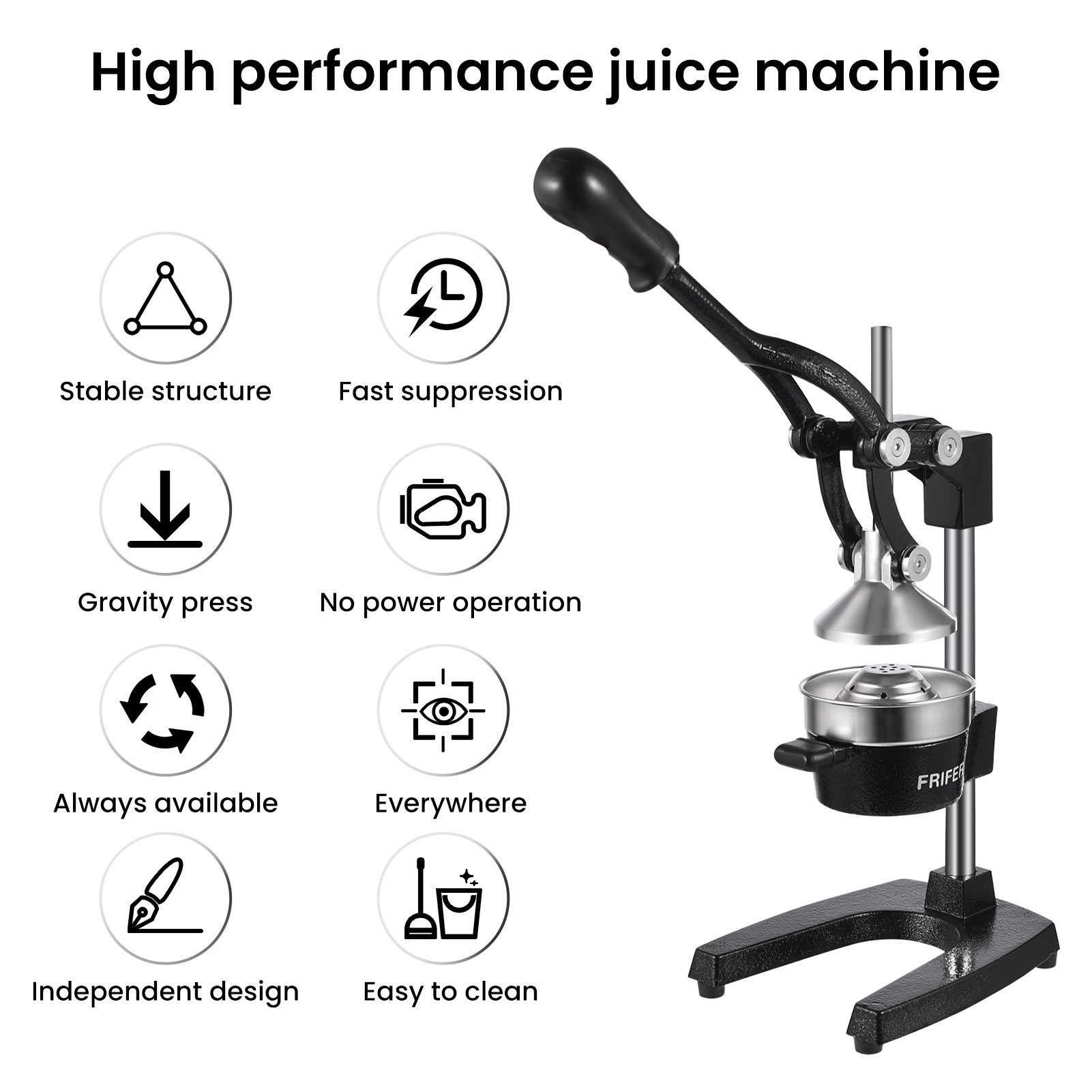 Alat pemeras jeruk manual dari - Citrus Juicer Bar ulasan dan harga