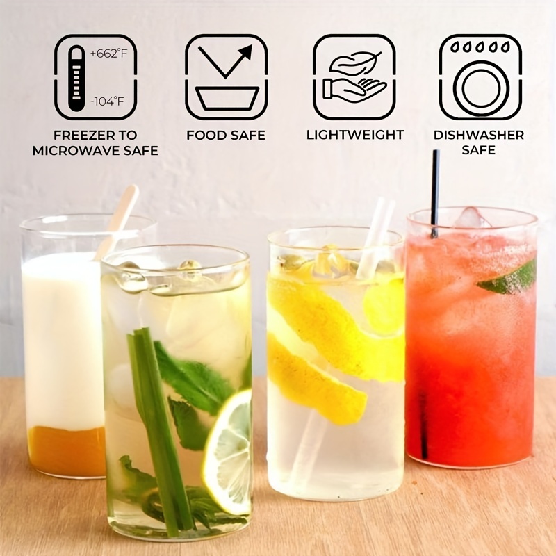 Gelas minum 560/440ML 4 buah,  - Highball Glass Set ulasan dan harga