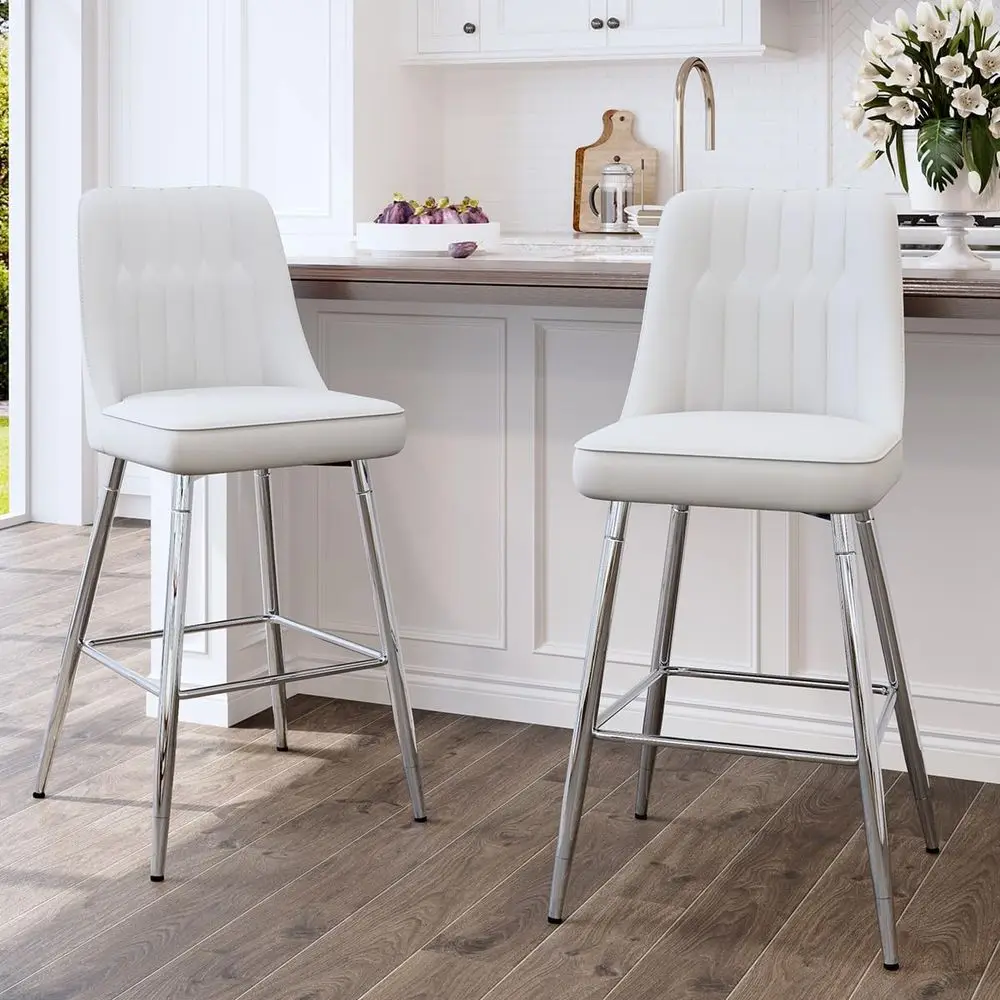 Set 2 Kursi Bar Tinggi 27 inci - Home Bar Stools ulasan dan harga