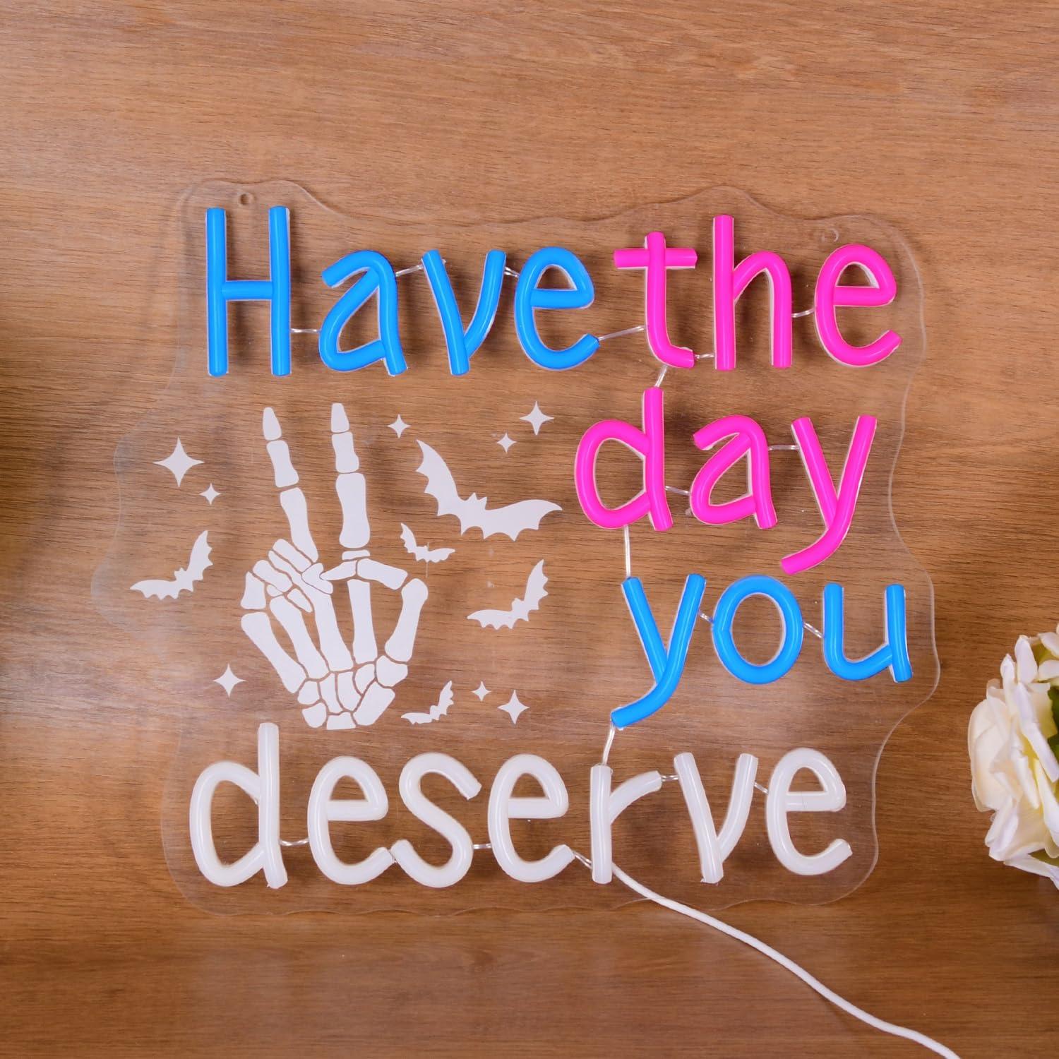 Tampilan Neon 'Have The Day Yo - Home Bar Signs ulasan dan harga