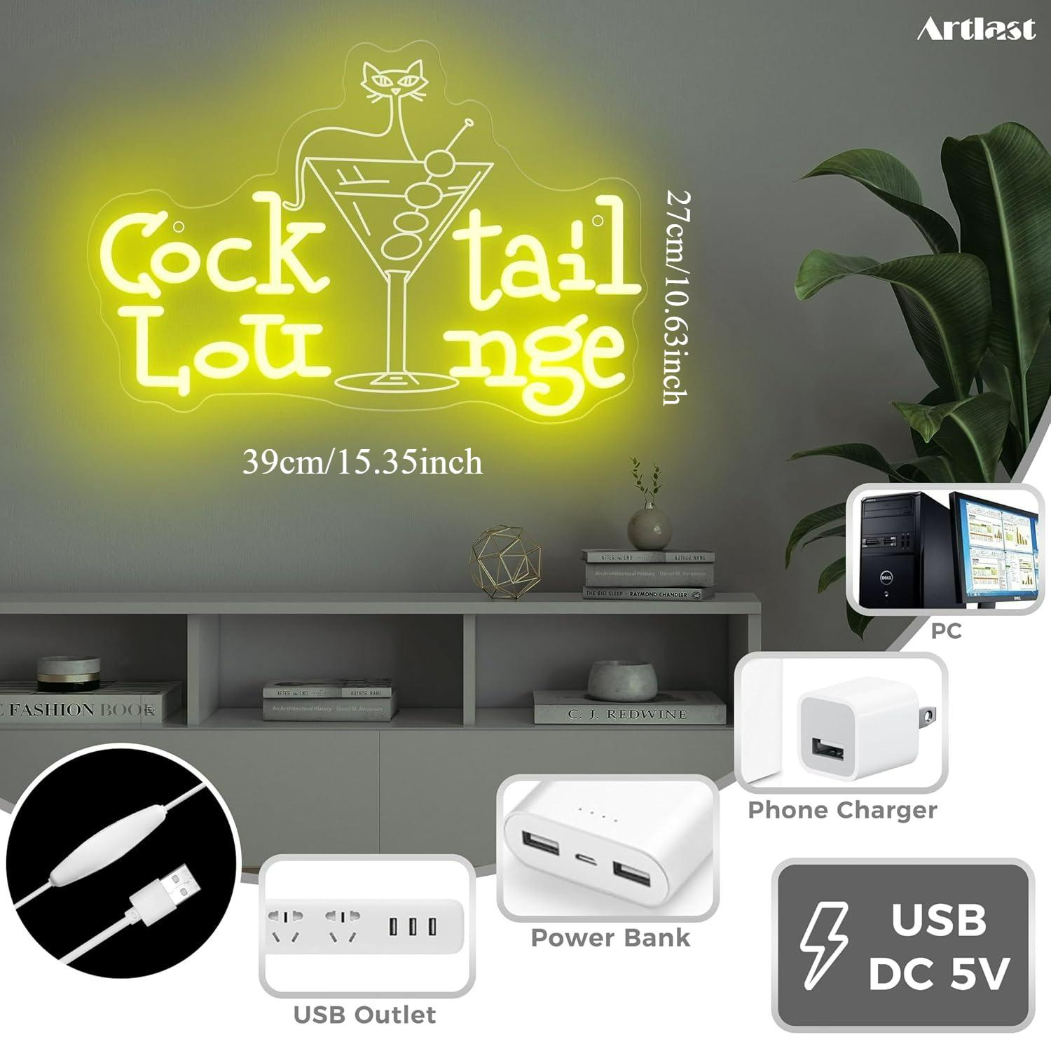 Lampu Neon LED Dimmable untuk  - Home Bar Signs ulasan dan harga