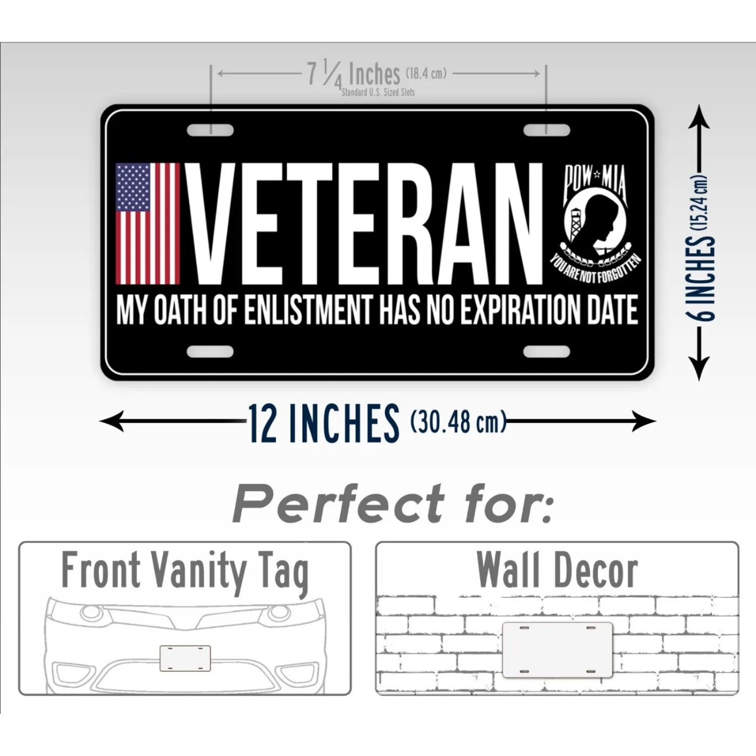 1 Buah Tanda Logam Militer Vet - Home Bar Signs ulasan dan harga