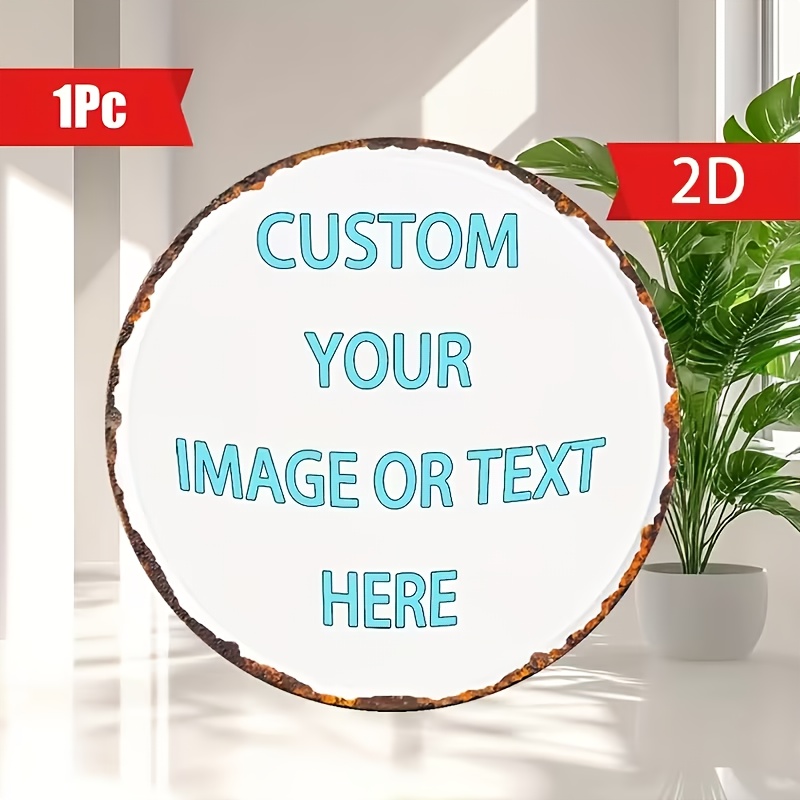 Papan Logam Bulat Kustom, Deko - Home Bar Signs ulasan dan harga