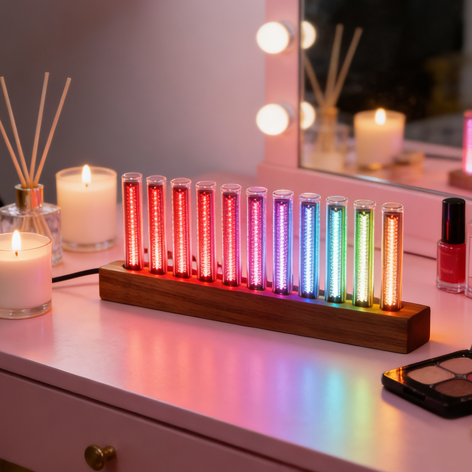Tampilan Spektrum Musik LED Pe - Home Bar Shelf ulasan dan harga
